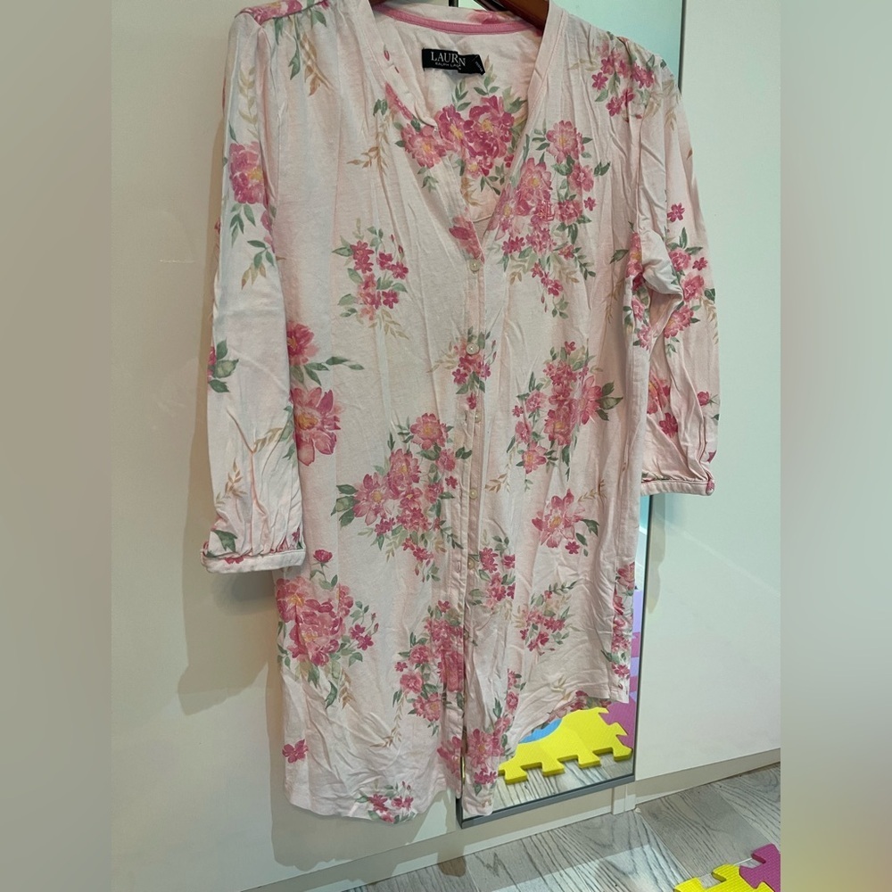 Ralph Lauren Pink Floral sleepwear